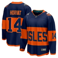 Maillot de joueur échappé la série stade LNH 2024 marque Bo Horvat des Islanders New York fanatiques pour hommes