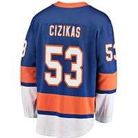 Men's Fanatics Casey Cizikas Royal New York Islanders Breakaway Player Jersey