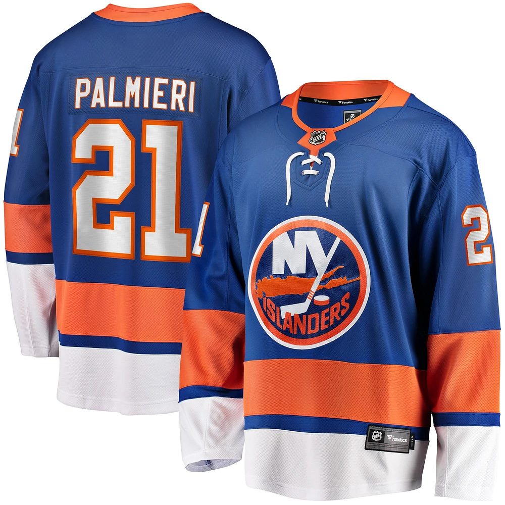 Men's Fanatics Kyle Palmieri Royal New York Islanders Home Breakaway Replica Jersey