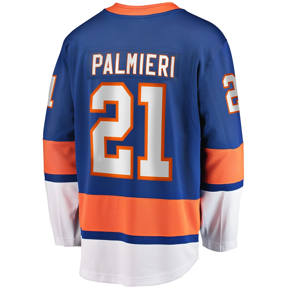 Men's Fanatics Kyle Palmieri Royal New York Islanders Home Breakaway Replica Jersey