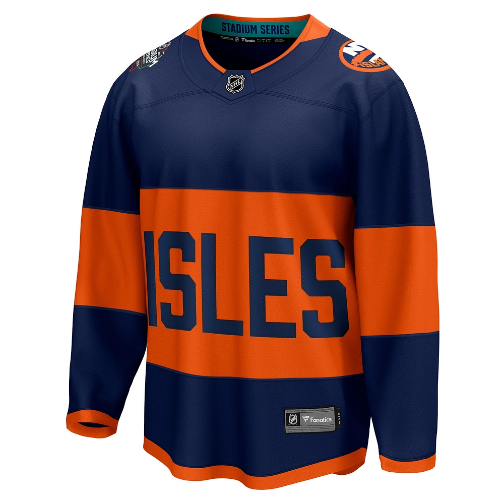 Maillot Breakaway Fanatics Navy New York Islanders 2024 NHL Stadium Series pour hommes