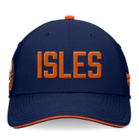 Men's Fanatics Navy New York Islanders 2024 NHL Stadium Series Structured Flex Hat