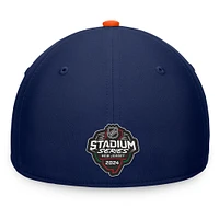 Casquette flexible structurée NHL Stadium Series 2024 Fanatics pour hommes, bleu marine, Islanders de New York