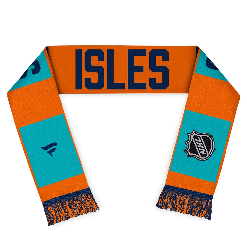 Écharpe d'équipe Fanatics New York Islanders 2024 NHL Stadium Series pour hommes