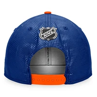 Casquette Snapback Authentic Pro Alternate Logo Fanatics Royal/Orange pour hommes des Islanders de New York