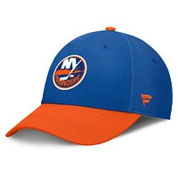 Men's Fanatics Royal/Orange New York Islanders Authentic Pro Rink Flex Hat