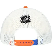 Men's Fanatics Royal/White New York Islanders Authentic Pro Rink Trucker Adjustable Hat
