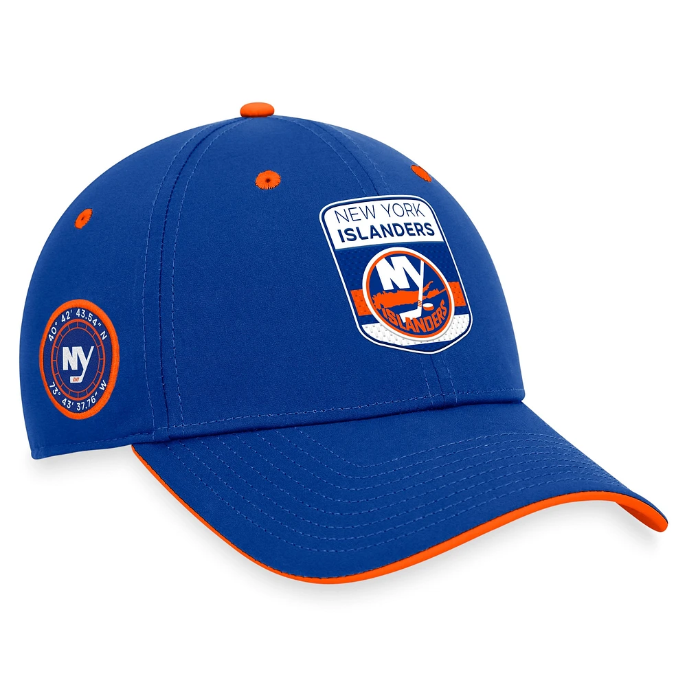 Men's Fanatics  Royal New York Islanders 2023 NHL Draft Flex Hat