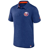 Men's Fanatics  Royal New York Islanders Authentic Pro Jacquard Polo