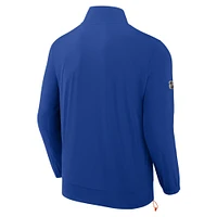 Men's Fanatics  Royal New York Islanders Authentic Pro Rink Coaches Full-Zip Jacket
