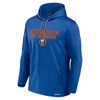 Men's Fanatics  Royal New York Islanders Authentic Pro Rink Fleece Pullover Hoodie