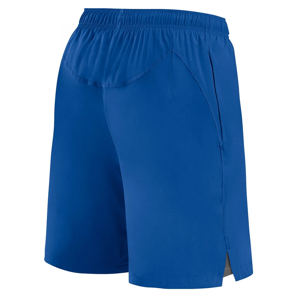 Short authentique Pro Tech Fanatics Royal New York Islanders pour hommes