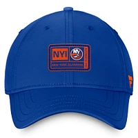 Casquette flexible authentique pour le camp d'entraînement professionnel des Royal New York Islanders Fanatics hommes