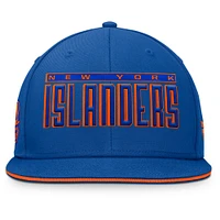 Men's Fanatics Royal New York Islanders Fundamental Gino Stack Snapback Hat