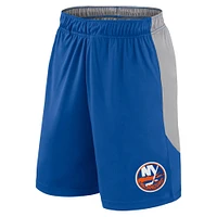 Short Go Hard Fanatics Royal New York Islanders pour hommes