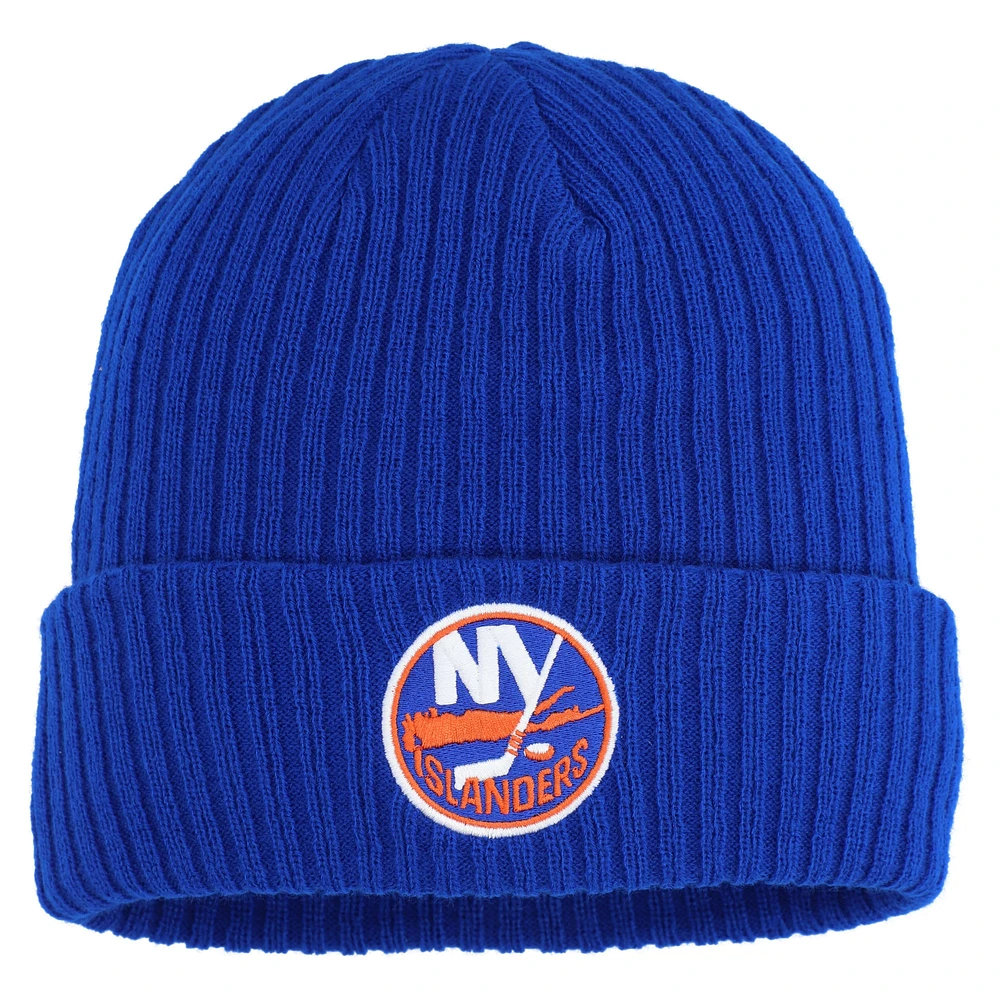 Men's Fanatics  Royal New York Islanders Logo Cuffed Knit Hat