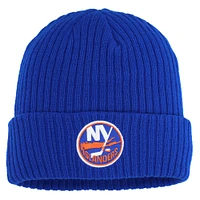 Men's Fanatics  Royal New York Islanders Logo Cuffed Knit Hat