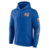 Sweat à capuche Fanatics Royal New York Islanders Revolution pour hommes