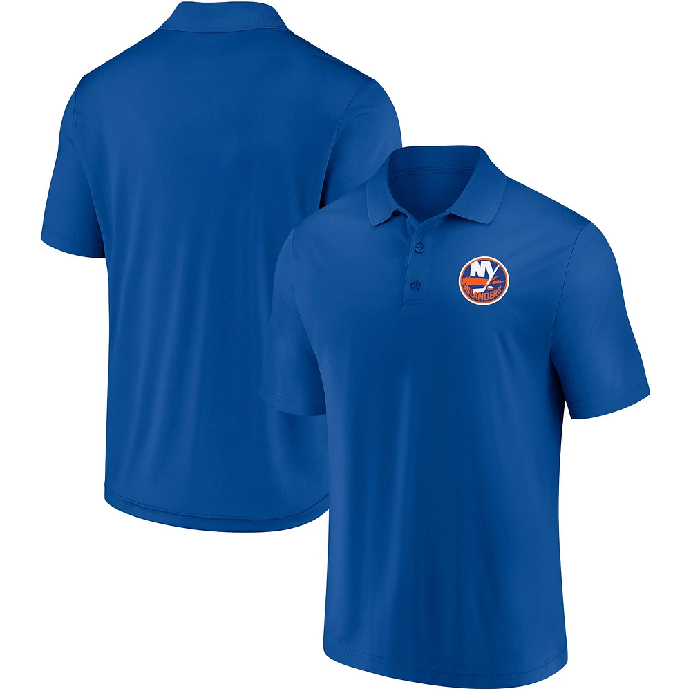 Men's Fanatics Royal New York Islanders Winning Streak Polo