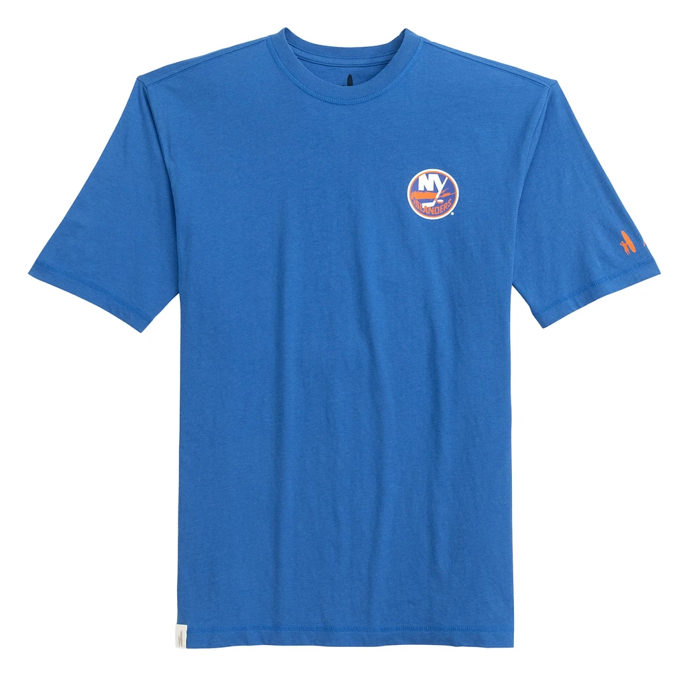 Men's johnnie-O Royal New York Islanders Heathered Spencer T-Shirt