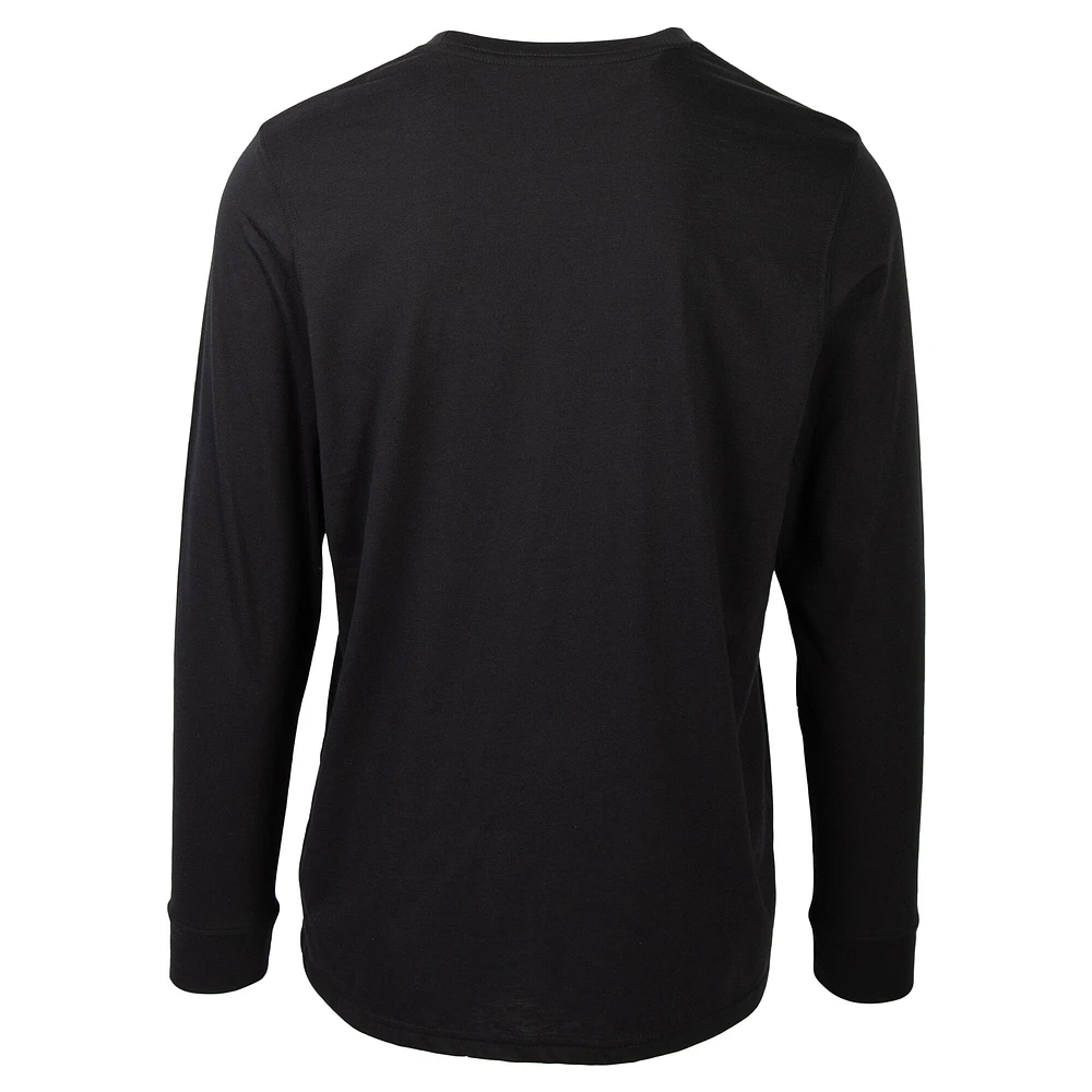 Men's Levelwear  Black New York Islanders Oscar City Capsule Long Sleeve T-Shirt