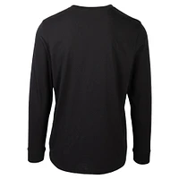 Men's Levelwear  Black New York Islanders Oscar City Capsule Long Sleeve T-Shirt