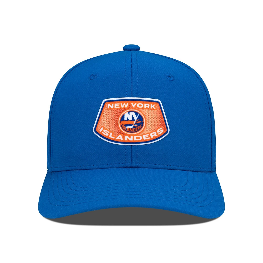 Casquette Rise Skylight Flex pour homme de Levelwear Royal New York Islanders