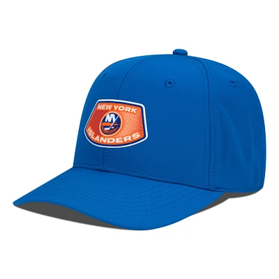 Casquette Rise Skylight Flex pour homme de Levelwear Royal New York Islanders