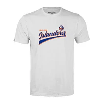T-shirt rétro Richmond Team 2.0 pour homme, blanc, Levelwear, New York Islanders