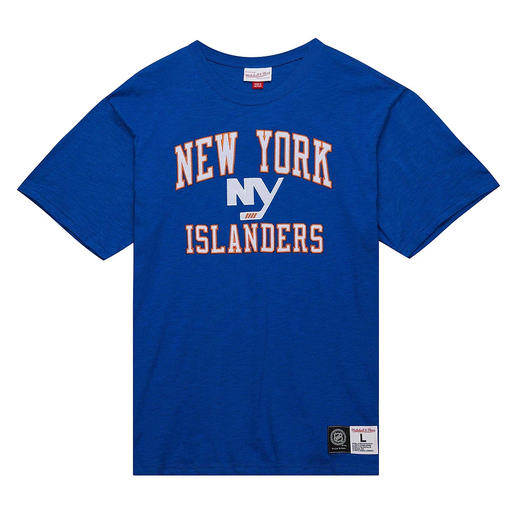 Men's Mitchell & Ness Royal New York Islanders Legendary Slub T-Shirt