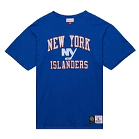 T-shirt flammé légendaire des Royal New York Islanders Mitchell & Ness pour hommes