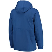 Veste à capuche entièrement zippée Royal New York Islanders Authentic Pro Rink Parka pour homme