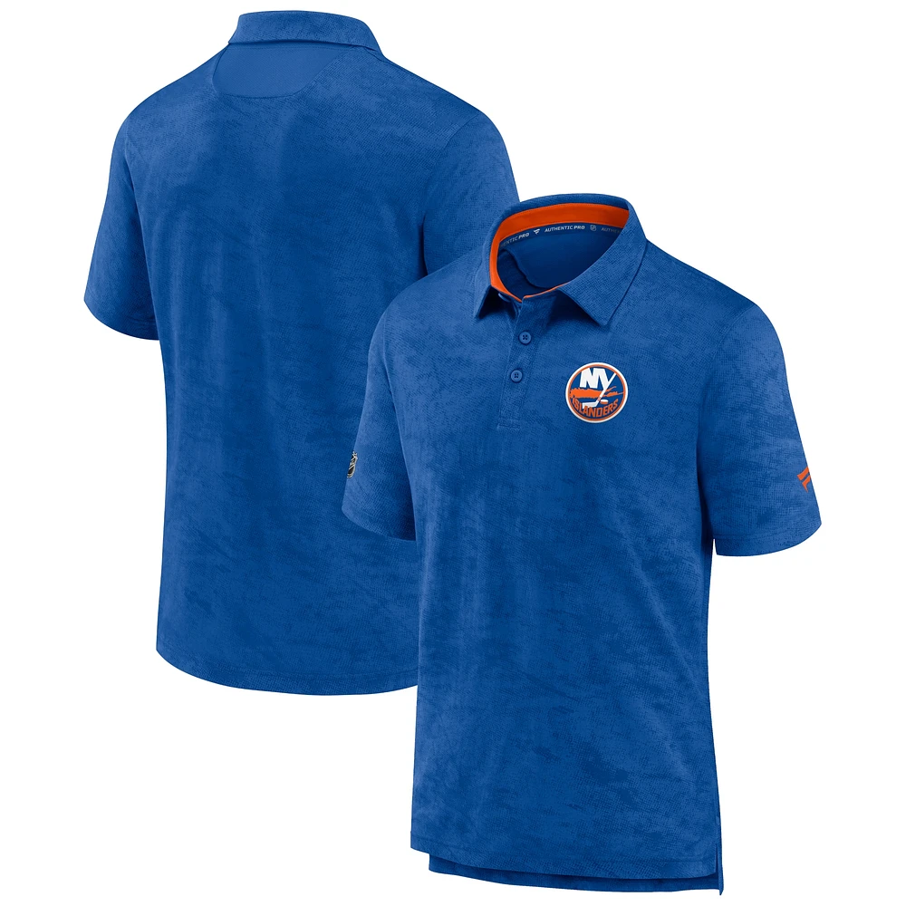 Polo authentique Pro Rink Royal New York Islanders pour homme