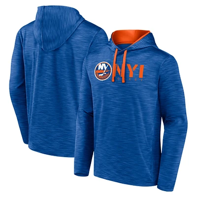 Men's  Royal New York Islanders Head Start Pullover Hoodie