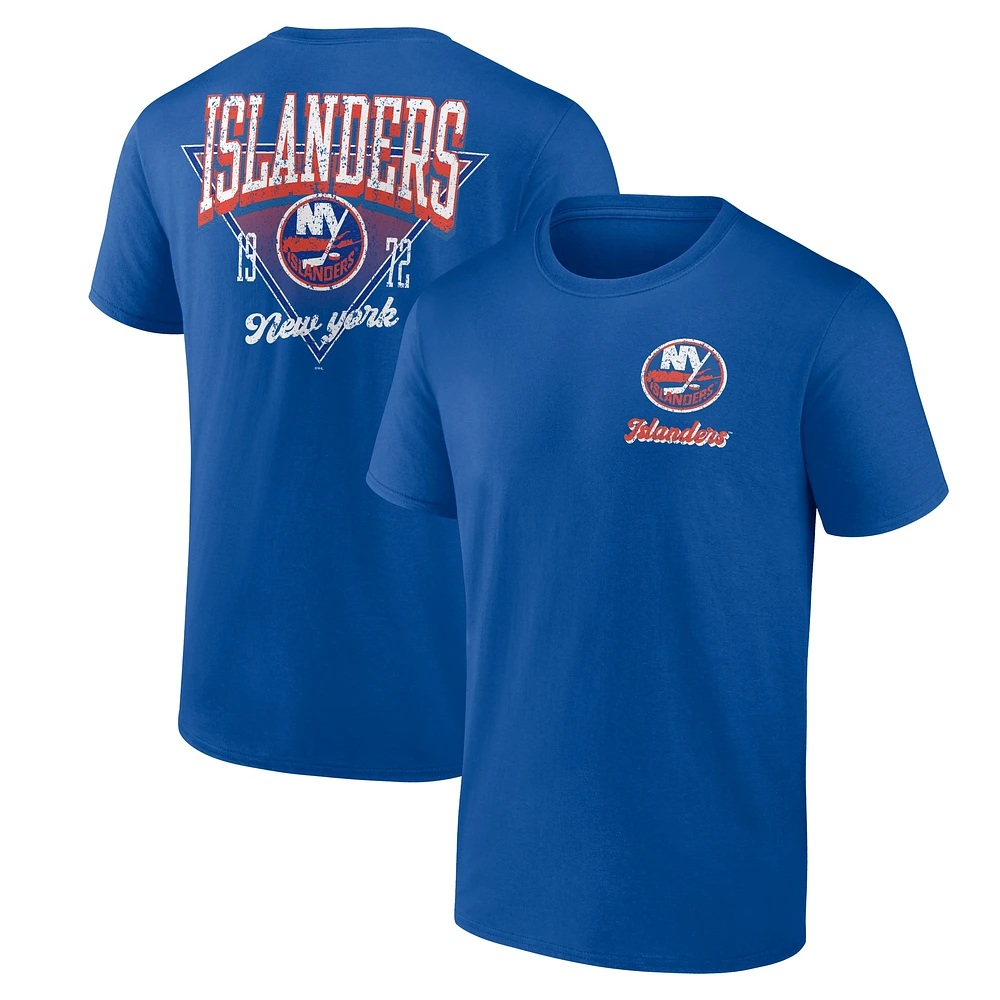 T-shirt pour homme des Royal New York Islanders Never Over