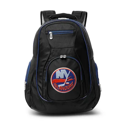 New York Islanders MOJO Trim Color Laptop Backpack - Black