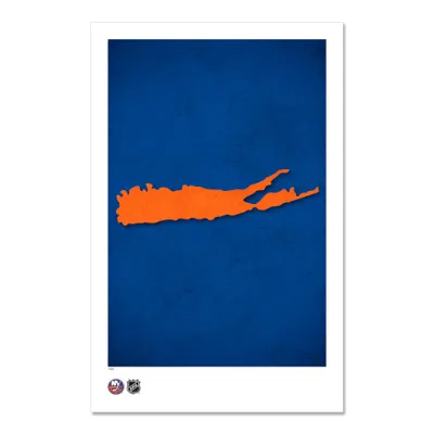 New York Islanders 11" x 17" Minimalist Art Poster