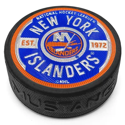 New York Islanders 4-Time Stanley Cup Champions 3'' Dynasty Trimflexx Puck