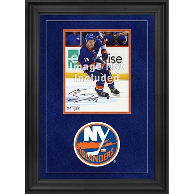 Cadre photo vertical de luxe 8'' x 10'' des Islanders de New York avec logo de l'équipe