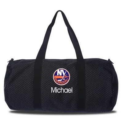 New York Islanders Dot Print Personalized Duffel Bag