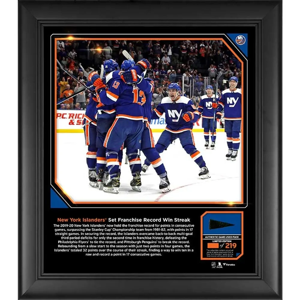 St. Louis Blues Fanatics Authentic Framed 15 x 17 Franchise Foundations  Collage with a Piece of Game Used Puck - Limited Edition of 314
