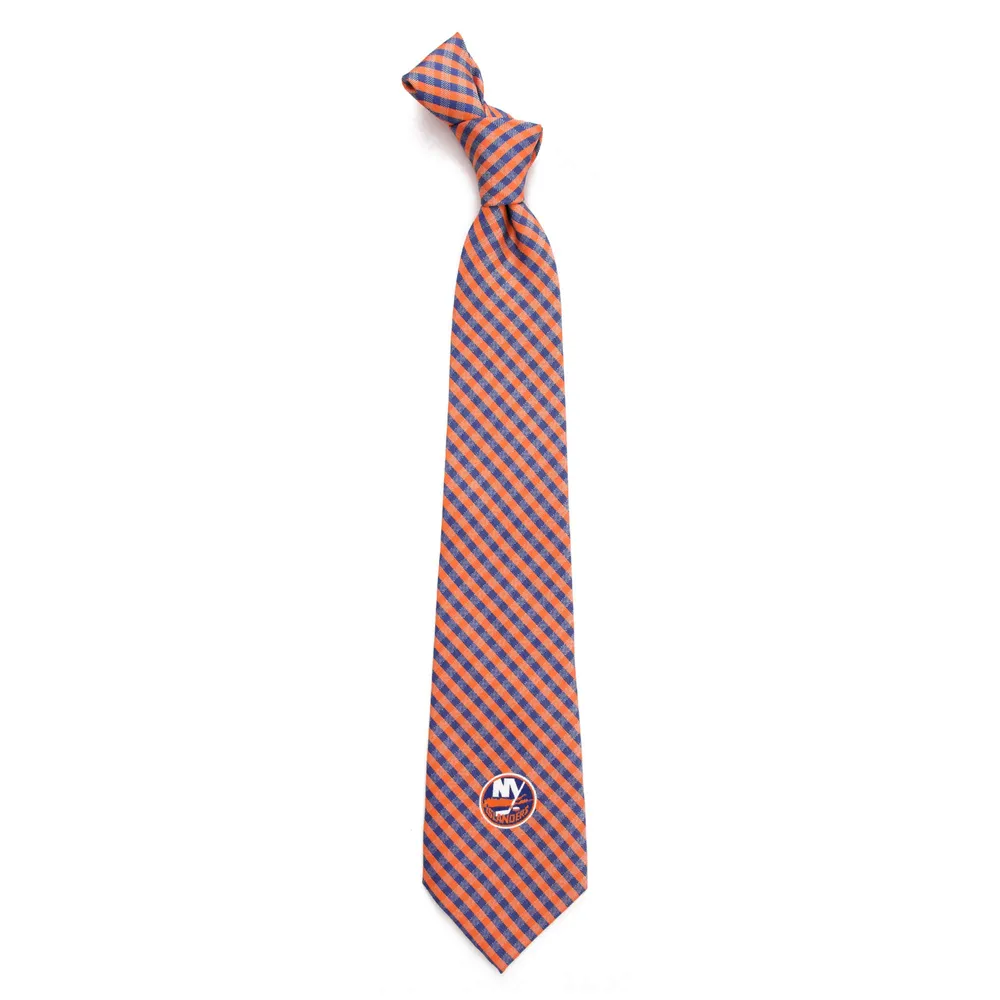 New York Islanders Gingham Tie