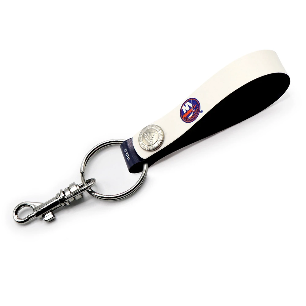 New York Islanders - Coffret cadeau trois pièces en cuir avec étiquette personnalisée