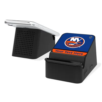 New York Islanders Personalized Wireless Charging Station & Bluetooth Speaker