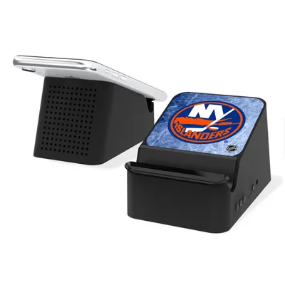 New York Islanders Wireless Charging Station and Bluetooth Speaker