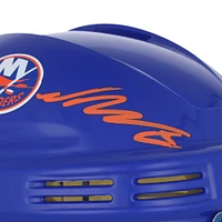 Casque mini bleu autographié par Noah Dobson des Islanders de New York