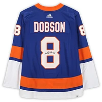 Noah Dobson New York Islanders Maillot authentique autographié Royal adidas