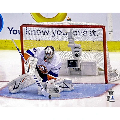 Semyon Varlamov Unsigned 2020 Stanley Cup Playoffs Back to Shutouts Photograph