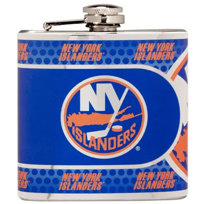 New York Islanders 6oz. Stainless Steel Hip Flask - Silver