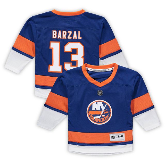 Maillot de joueur réplique à domicile des Royal New York Islanders Mathew Barzal pour tout-petit